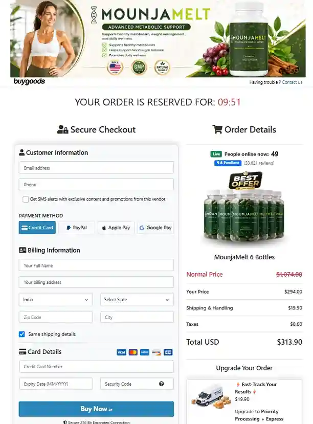 MounjaMelt MounjaMelt Order Page